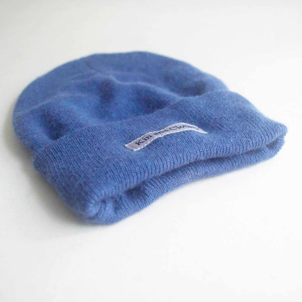 Cashmere Beanie Hat Dark Royal