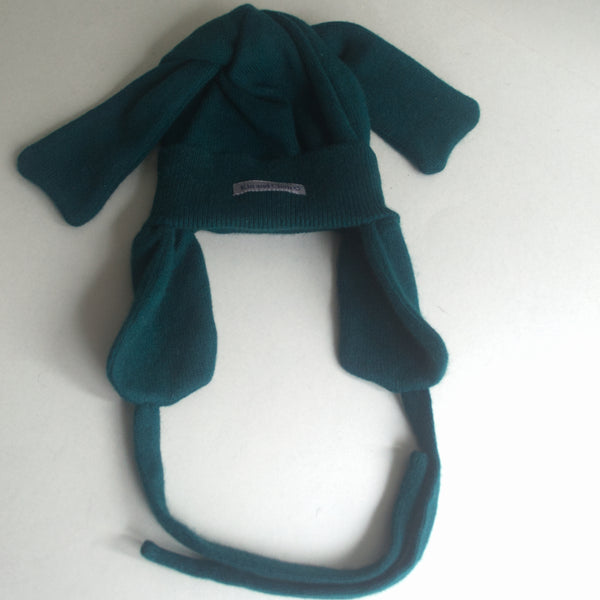 Cashmere Trapper Hat - Artist Green