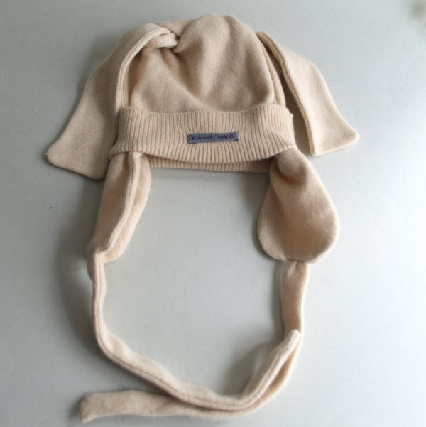 Cashmere Trapper Hat - Soft Peach
