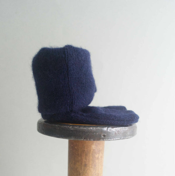 Cashmere Booties/socks - Navy