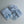 Cashmere Mittens - Med Sky Blue